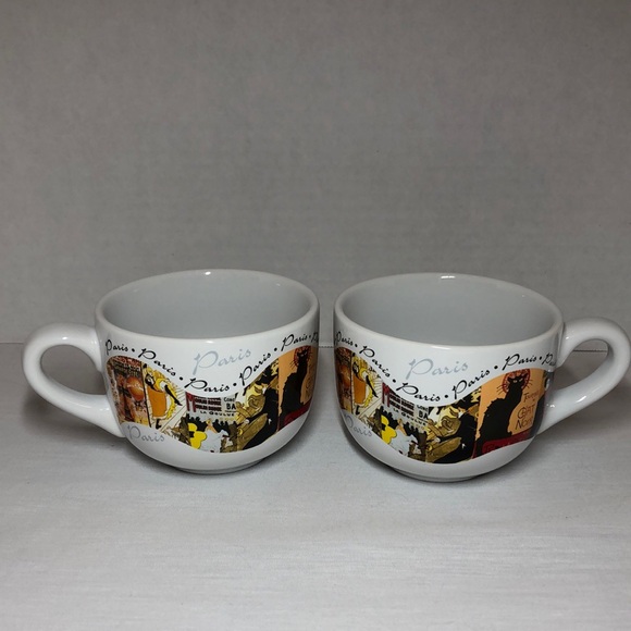 PARIS MUGS ARTERTRE RETRO - Picture 2 of 11